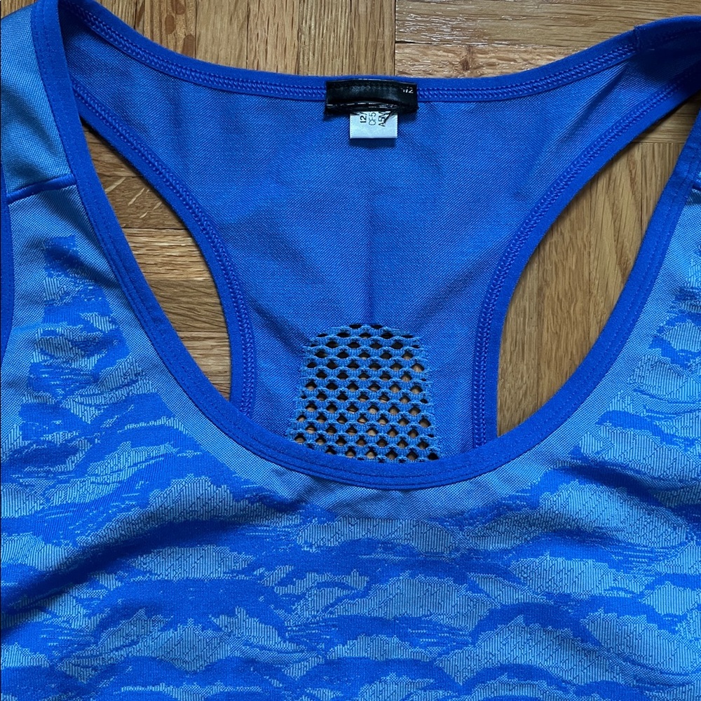 ADIDAS Primeknit Parley Tank Top Blue - Picture 2 of 6